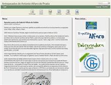 Tablet Screenshot of personal.genealogica.net